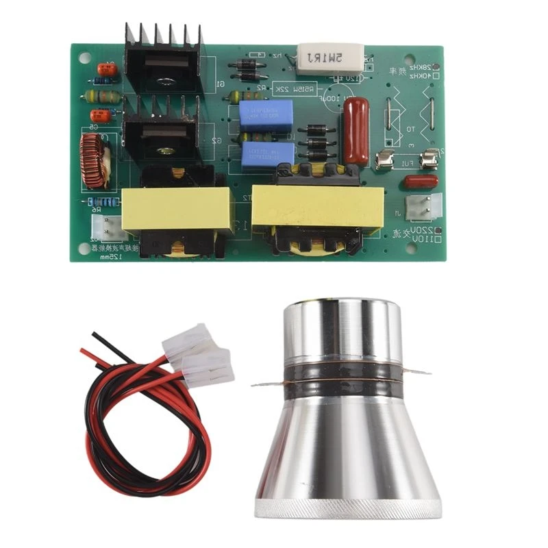 A01M-220V 100W 40KHZ Ultrasonic Cleaning Transducer Cleaner High Performance +Power Driver Board Ultrasonic Cleaner Parts
