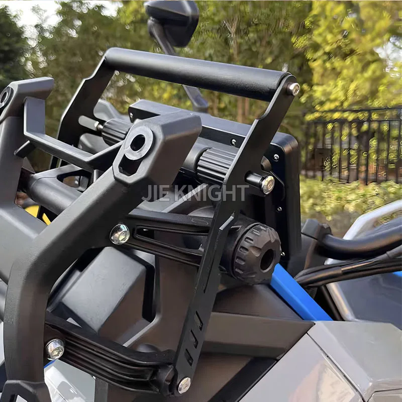 مناسبة لتثبيت ZONTES 368-G 368G دراجة نارية متعددة الوظائف تمديد الهاتف المحمول العارضة قوس الملاحة المحمول