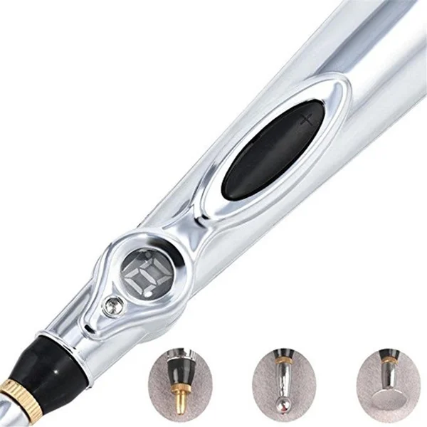 Electronic Acupuncture Pen Electric Meridians Therapy Heal Meridian Energy Massage Pen Relief Pain Tools