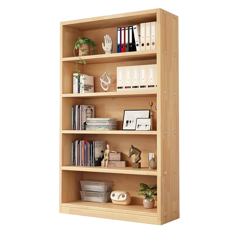 

Solid wood bookshelf Floor-to-ceiling shelf Integrated wall combination cabinet Locker Office display display cabinet Bookcase