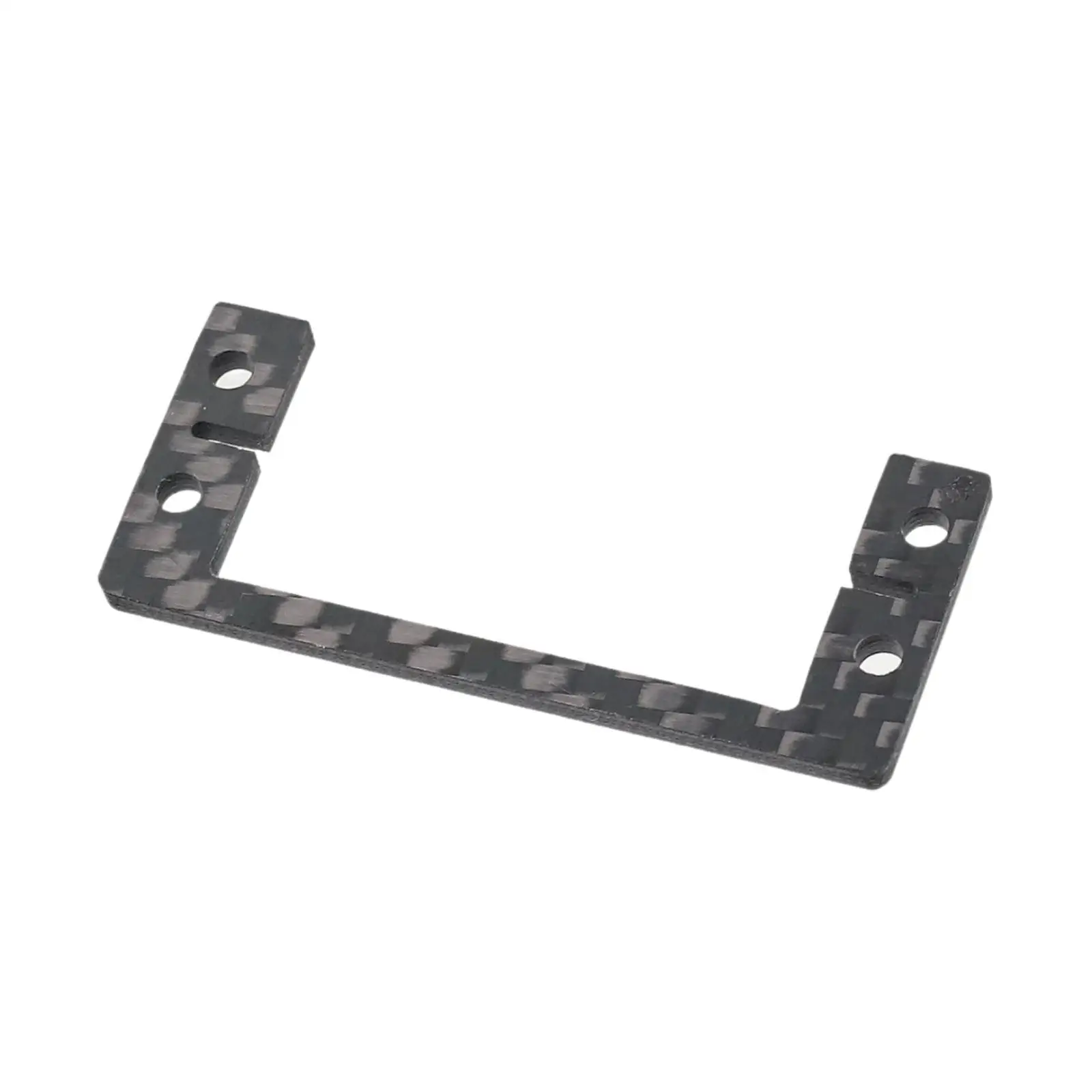 

RC Servo Mount Plate for 1/10 RC Car Professional Fittings Portable Spare Part Servo Holder Carbon Fiber Servo Mount Bracket