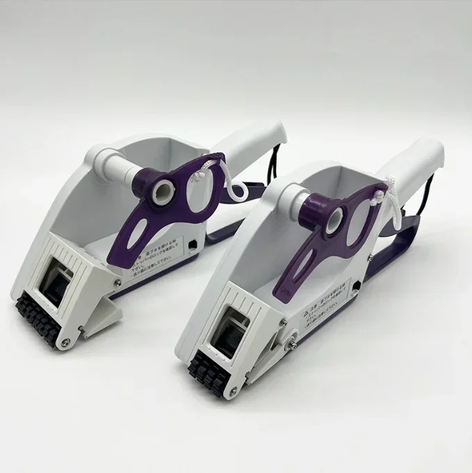 

-for Semi-automatic stickers plastic round bottle plane small self-adhesive supermarket price handheld labeling machine