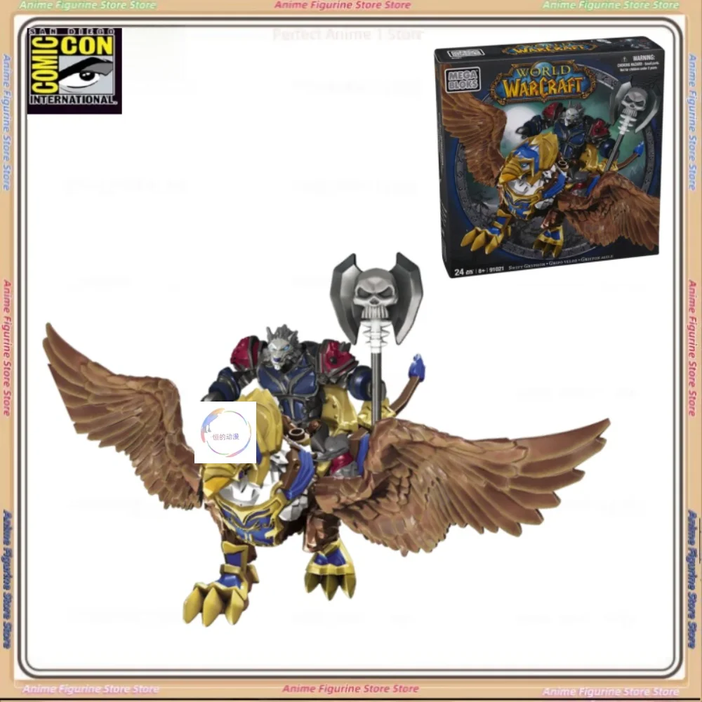 

Оригинальные коллекционные фигурки Mega Bloks World of Warcraft Swift Gryphon and Graven Alliance Wargen Death Knight, подарки для детей