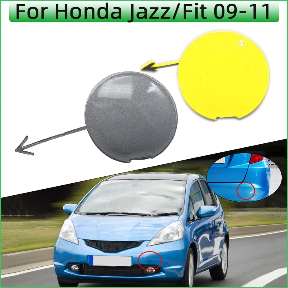 Автозапчасти, передний и задний бампер, буксировочный крючок, накладка на глаза для Honda Fit / Jazz GE 2009 2010 2011 71104TF0000 71504TF0000