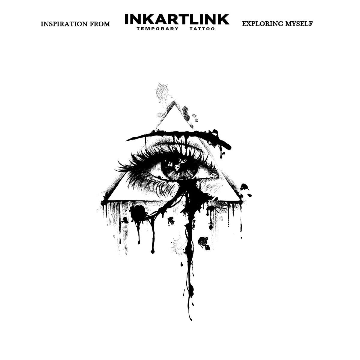 ملصق وشم مؤقت للعين، وشم سحري مقاوم للماء، وشم مزيف يدوم حتى 15 يومًا، وشم شبه دائم #3