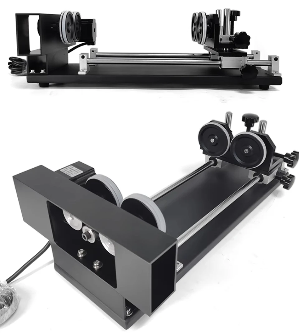 BK-GL490-A Glass Cup Drum Furniture Rotating Shaft Rotary Axis Shaft Chuck Fixture for Engraving Marking Machine