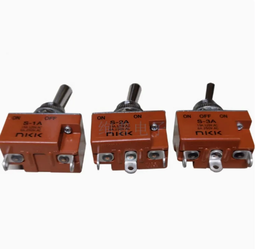 

5pcs S-1A S1A Moving Head Switch 2-pin 2-speed On-Off 15A Small Capacity Switch
