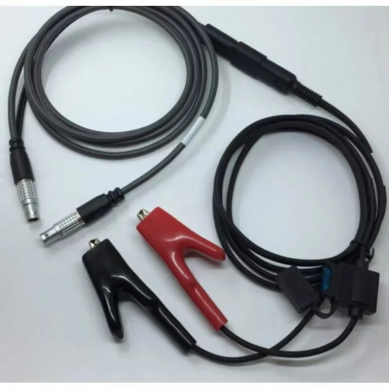 

GPS data cable radio is connected to the host 5-pin + 10-pin RTK radio is connected to the battery power cord 2-pin