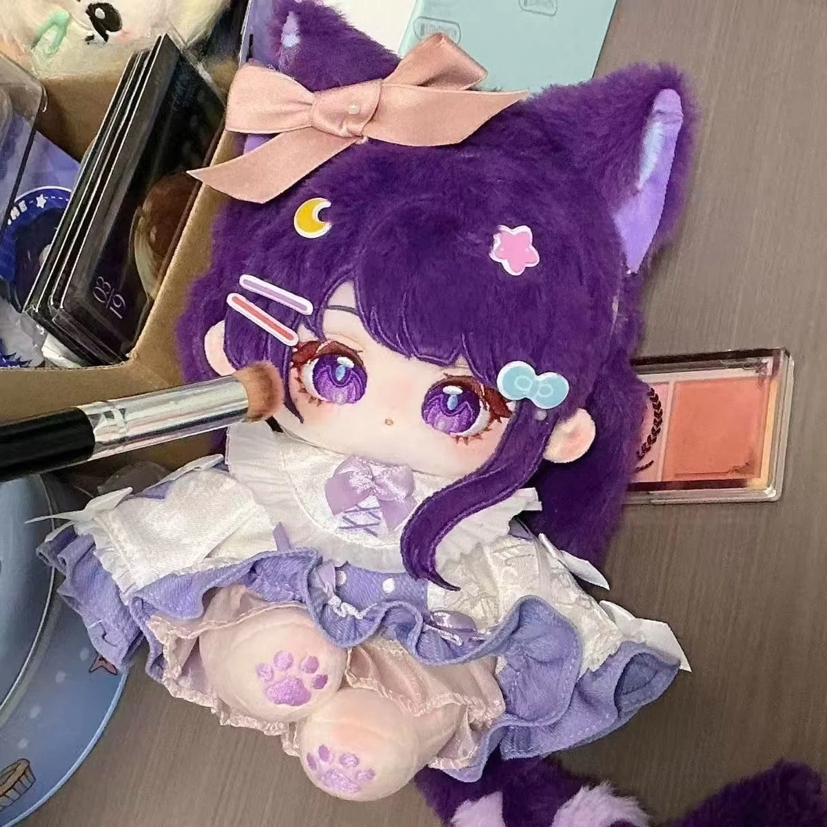 Muñeca  Peluche  Algodón  Anime Genshin Impact Raiden Shogun Kawaii Girl, Juguetes Vestir, Muñecas  Peluche Cosplay