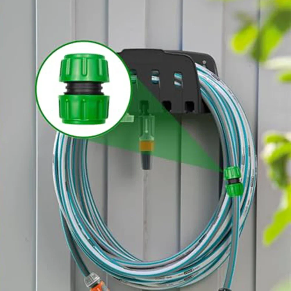 Hose Repair Connectors Set 4pcs ABS Material For Garden Hose Leak Fix Easy Cut And Connect Without Special Tools