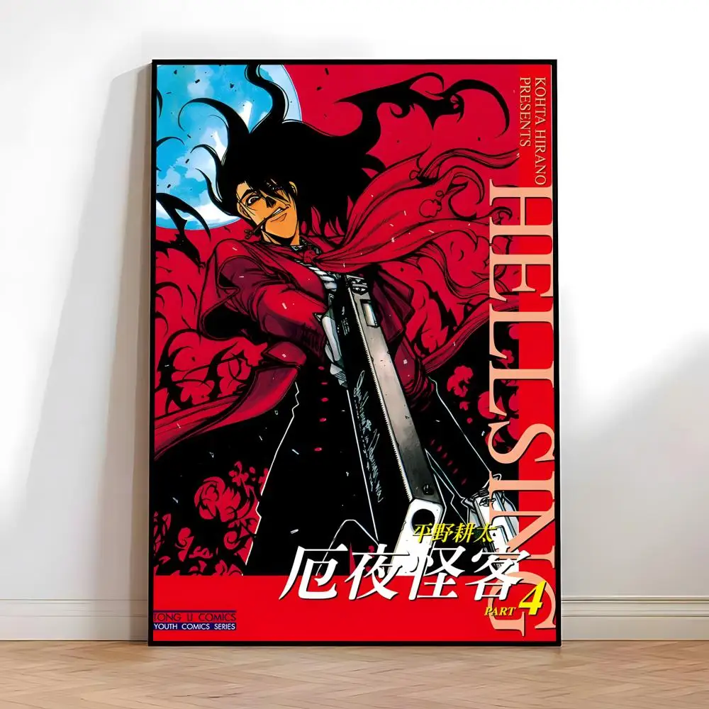 H-Hellsing Poster Hochwertige Vintage-Drucke und Poster für Zuhause, Bar, Café, ästhetische Wandkunst. – Detail 15
