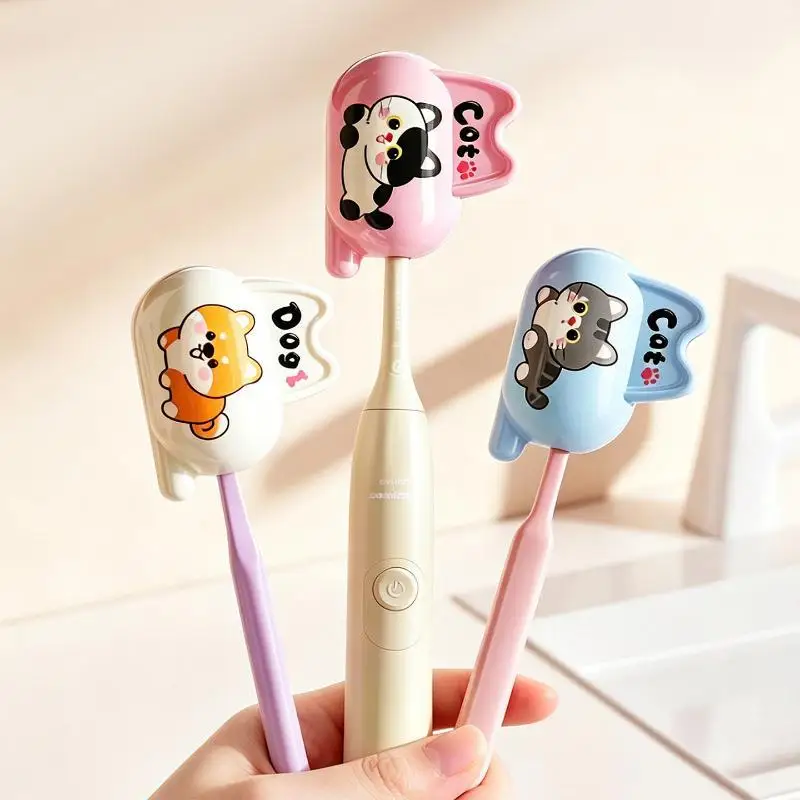 Portable Toothbrush Head Protector Caps Plastic Clip Travel Toothbrush Cover Pod Case For Household Outdoor Travel Use