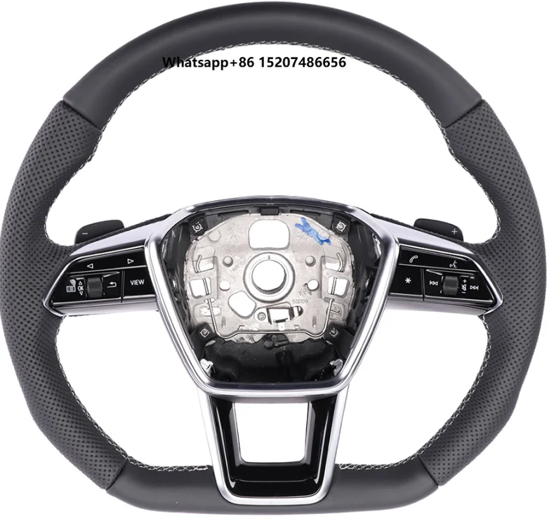 Anti Aging Leather Steering Wheel Car Accessories for Car Replacement Upgrade and Refitting