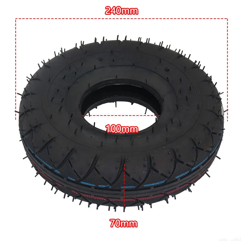 High performance 4 inch tires 4.10/3.50-4 inner tube outer tires 410/350-4 electric scooter trolley parts pneumatic wheel tires