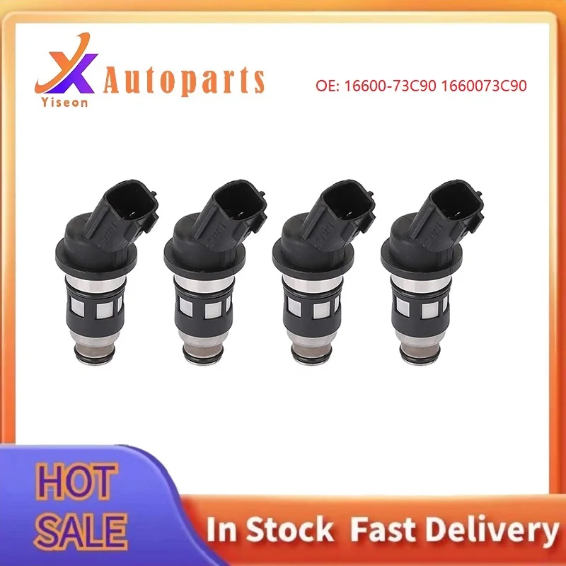 Fuel Injector Nozzle OEM JS50-1 JS501 16600-73C90 1660073C90 For NISSAN SENTRA 1997~2000 TSURU 1997~2017 1.6L L4 Auto Parts