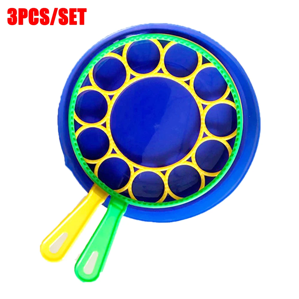 Outdoor 3Pcs/Set For Kids Games Giant Children Magic Big Bubble Bubble Blower Bubble Blow Maker Bubble Wand Tool
