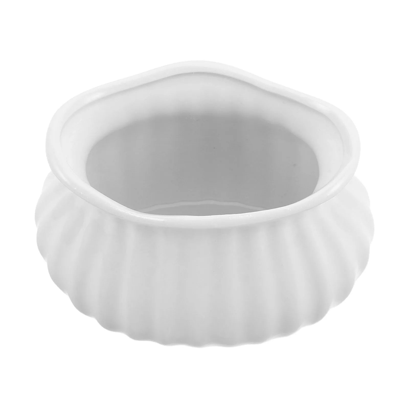 

Modern White Ceramic Vase Elegant Centerpiece Flower Vase for Dining Room Table Minimalist Planter Arrangement for Fresh Dried