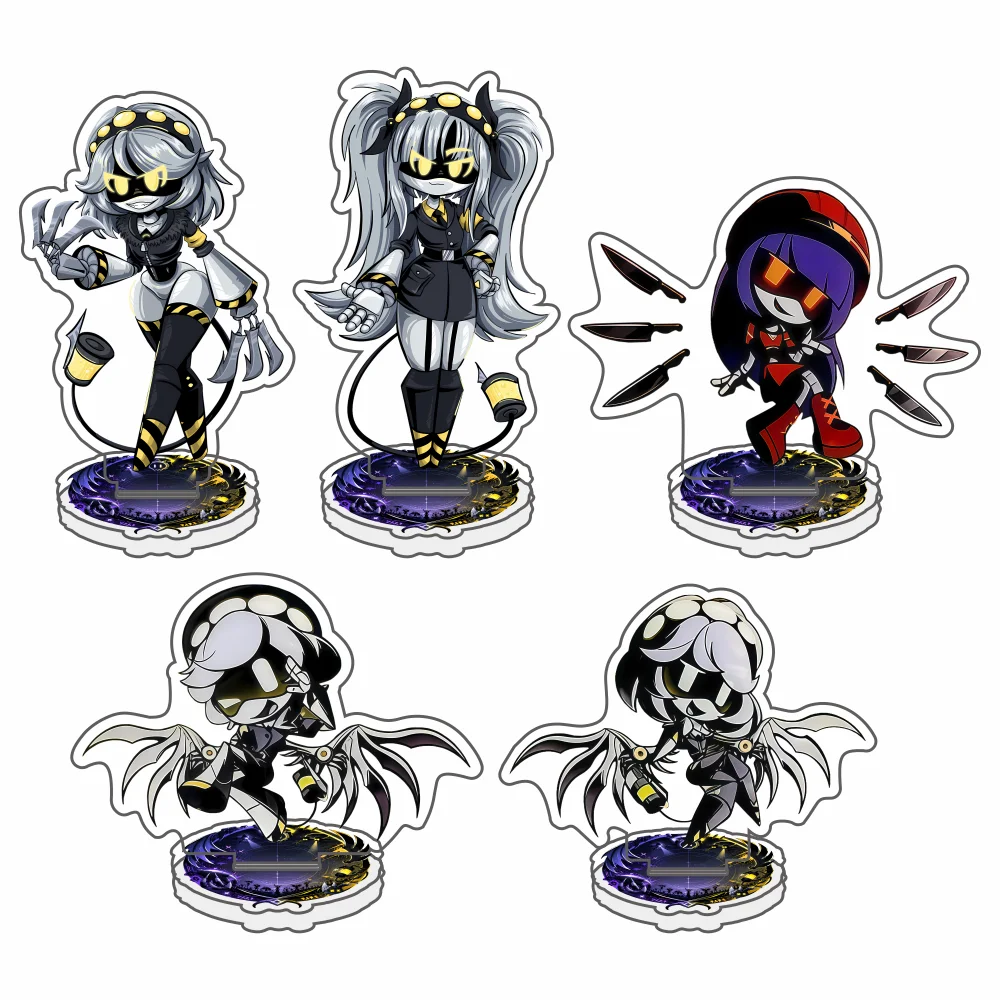 Animation Murder Drones 10cm Acrylic keychain Figure Stand Serial Designation V Serial Designation J Doll Serial Designation N