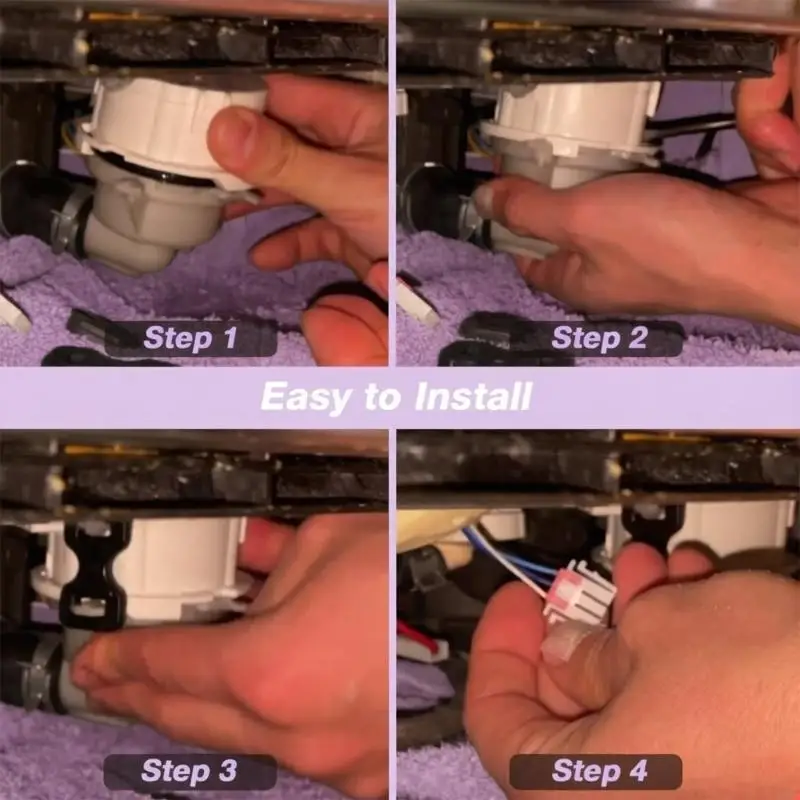   Enhanced Drainage Pumps Assembly for Washing Machine EAU62043403 Featuring Corrosions Resistant Materials for Stability
