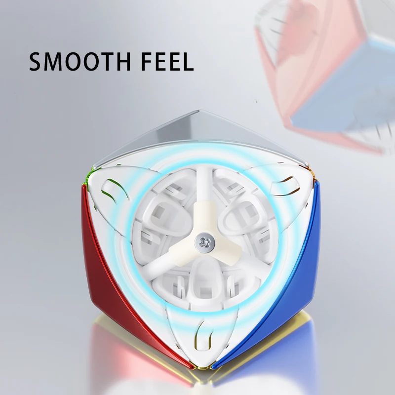 SENGSO Maple Leaf-รูป Magic Cube Phantom สีสติกเกอร์ Magic Cube ของเล่นเพื่อการศึกษาเด็กการแข่งขันของขวัญวันเกิด