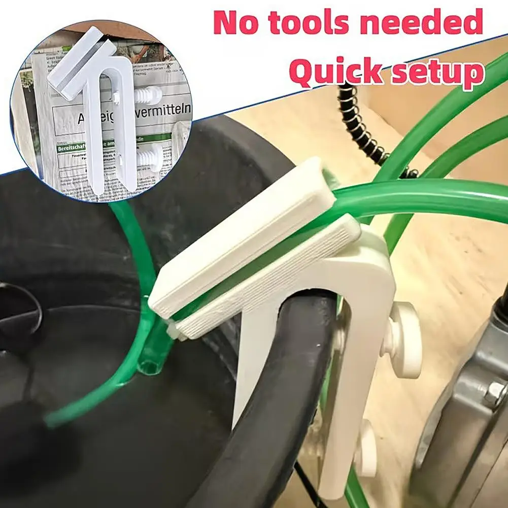 Bucket and Water Pipe Fixing Clip, A Practical Tool Accessory Designed Specifically for Gardening Watering, Freeing Up Hands