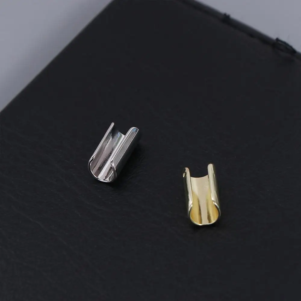 Длинные серьги-клипсы без пирсинга, медные однотонные серьги-клипсы для ушей, спиральные ювелирные аксессуары для козелка, поддельные манжеты для ушей для мужчин