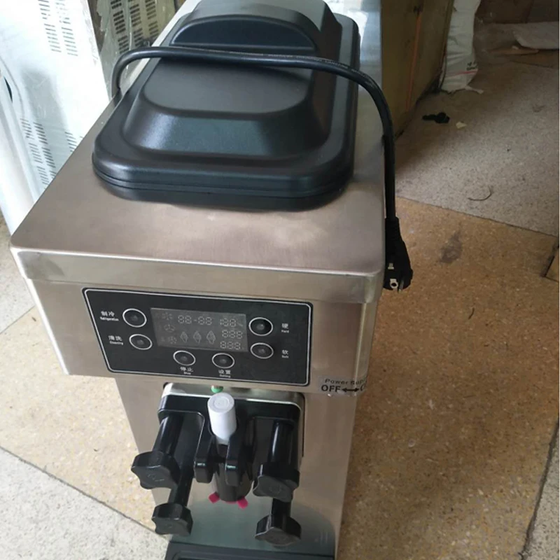 Factory Direct Ice Cream Makers Commercial Desktop Soft Ice Cream Machine Stainless Steel Ice Cream Machine Price