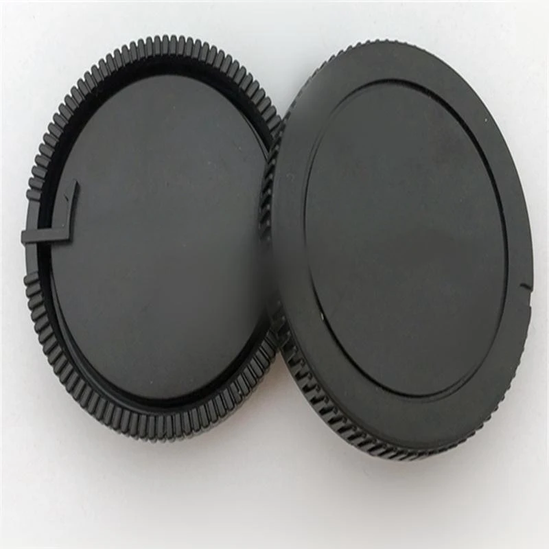 2 PCS Tylna osłona obiektywu + osłona korpusu Ochrona przed kurzem Plastikowa czarna Sony A Mount A37 A55 A100 A200 A290 A300 A390 A450 A500 A550 L