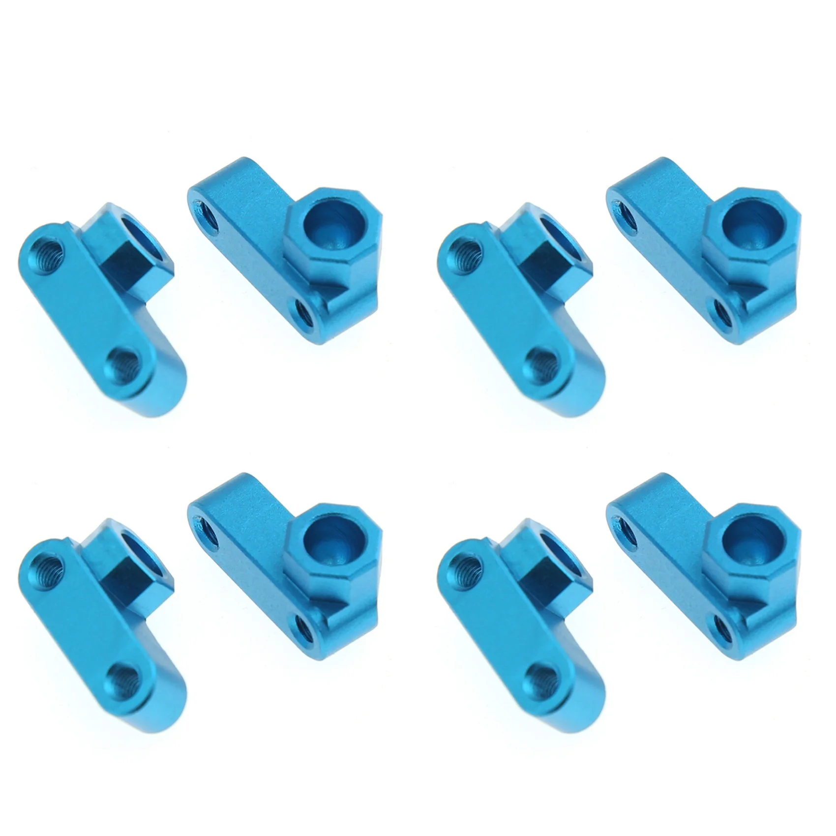 

BAAU 8Pcs Metal Front Separate Suspension Arm Mount for XV-01 XV01 1/10 RC Car Upgrades Parts Accessories