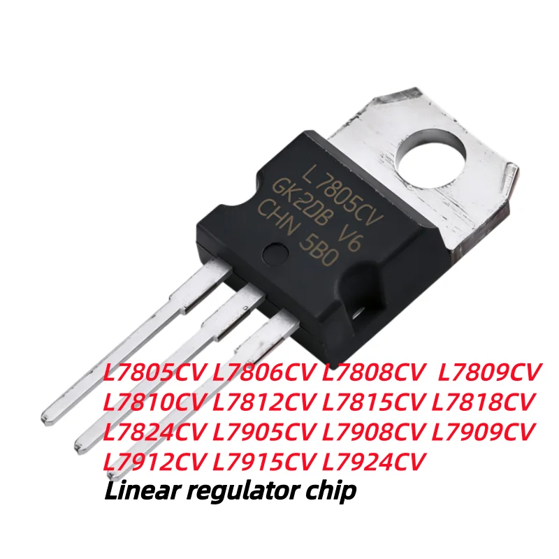 10PCS L7805CV TO220 L7805 L7806CV L7808CV L7809CV L7812CV L7815CV L7824CV L7905CV L7908CV L7909CV L7912CV L7915CV L7924CV TO-220