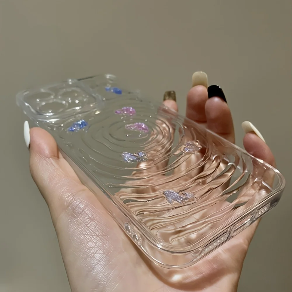 Realistic Water Ripple Creative Auspicious Fish Clear Phone Case For iPhone 16 15 14 13 12 11 Pro Max Plus Soft Silicone Cover - AliExpress 202192403 Realistic Water Ripple Creative Auspicious Fish Clear Phone Case For iPhone 16 15 14 13 12 11 Pro Max Plus Soft Silicone Cover - AliExpress 202192403