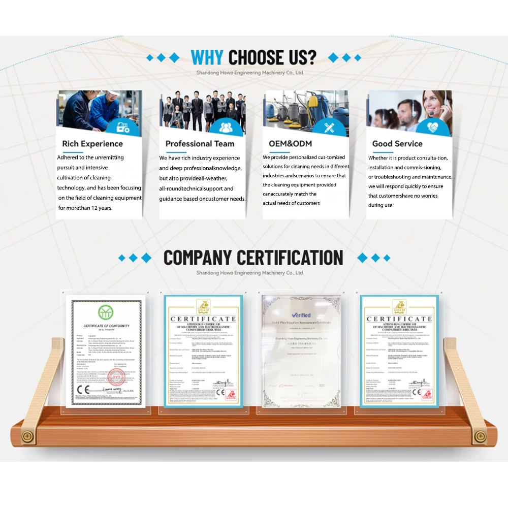 Máquina vassoura de estrada autônoma para limpeza de piso com escova de arame para limpeza de rua