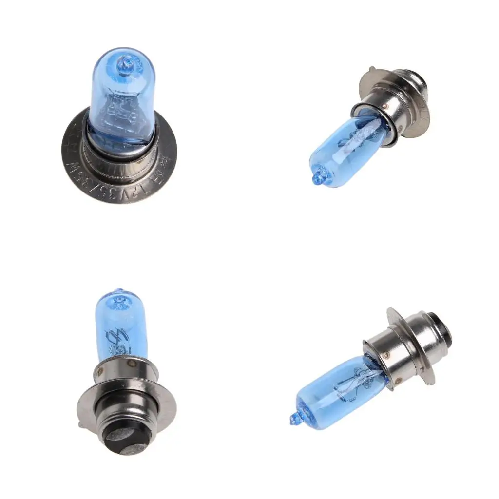 Motorcycle Headlight Scooter Bulb 12V 35W White Headlight Bulb Fog