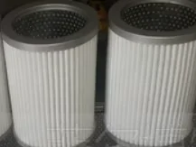 Cold storage central air conditioning suction filter White fiber pleated FE-48 filter element FE-100