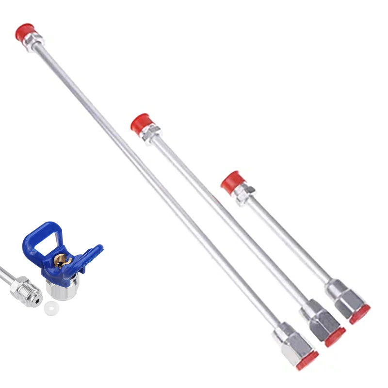 20 cm/30 cm/50 cm Für Titan Wagner Airless Farbe Sprayer Spitze Verlängerung Pol Spray Werkzeug Spritzpistole werkzeug Teile