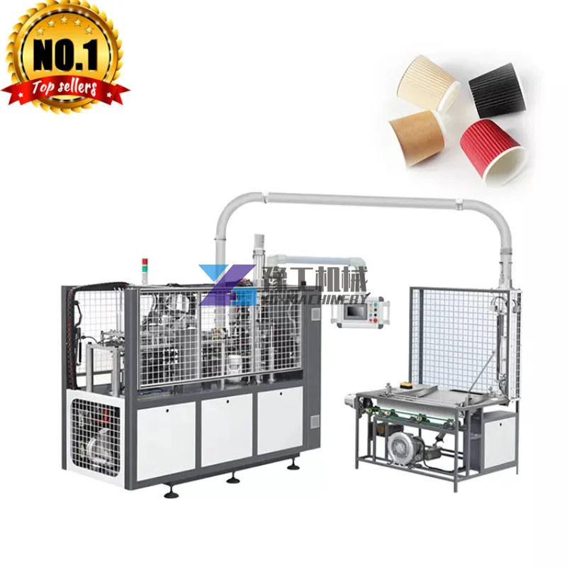 Full Automatic Biodegradable Double Wall Paper Bowl Former Paper Cup Making Machine for Cup Paper