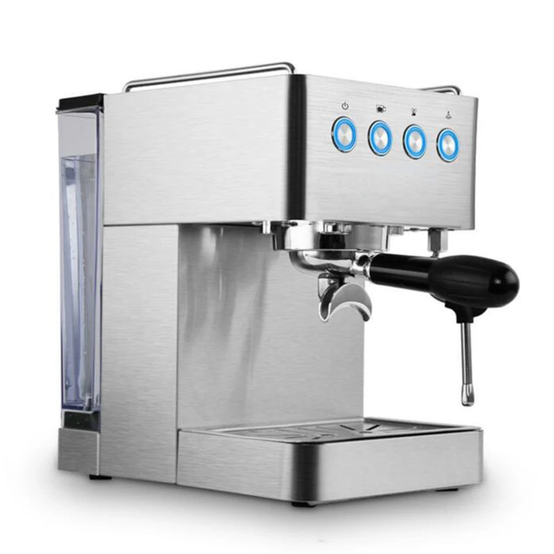 Espresso Coffee Machine Semi Automatic Coffee Maker with Froth Milk 1450W Pump Press Italian Coffee Maker Cafetera