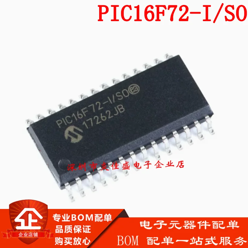 10Pcs Pic16F72-I/So…