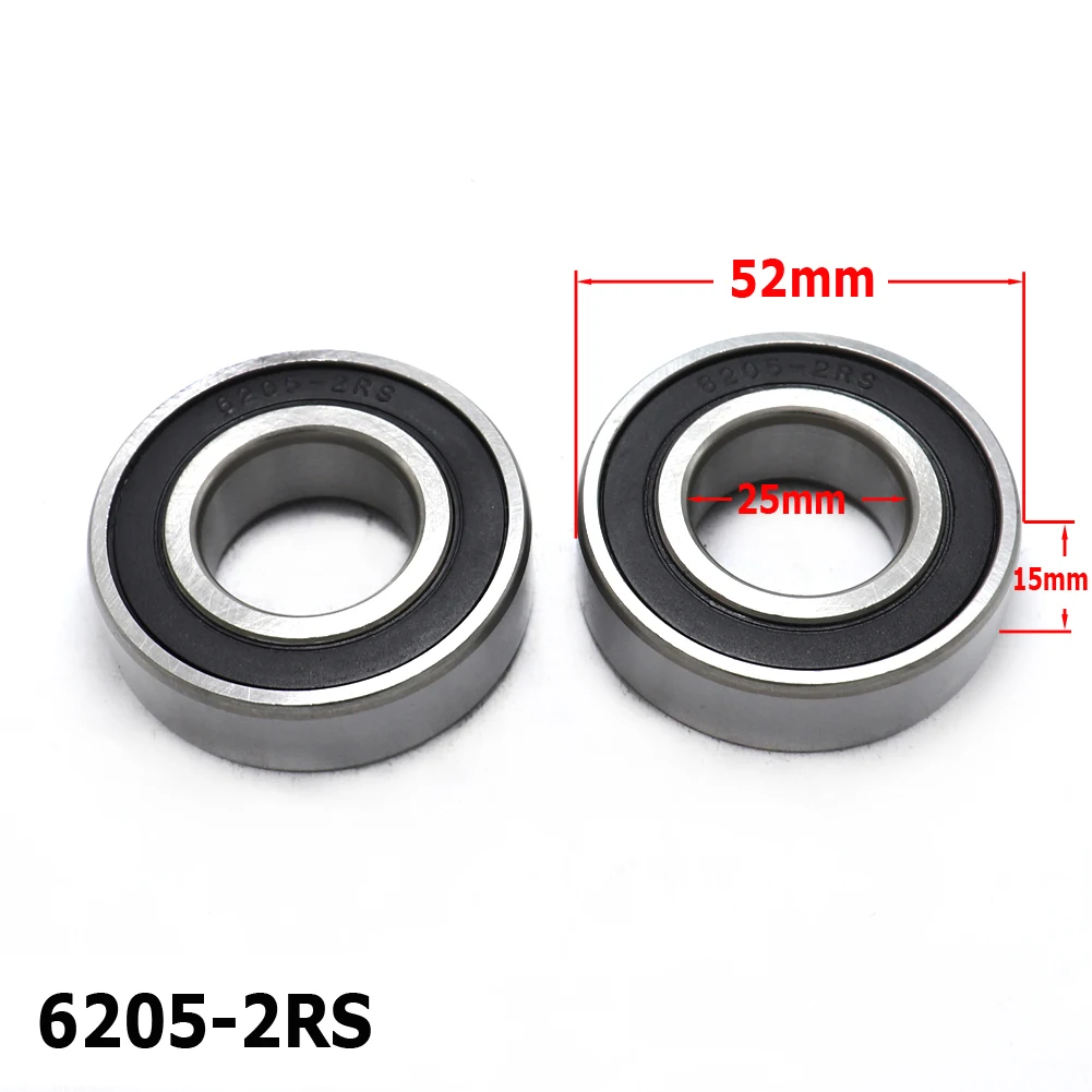 10PCS 6001Z 6002RS 6003RS 6004RS 6005RS 6006LUV 6200RS 6201Z 6202Z 6203RS 6204Z 6205-2RS ZZ Metal Seal Deep Groove Ball Bearing