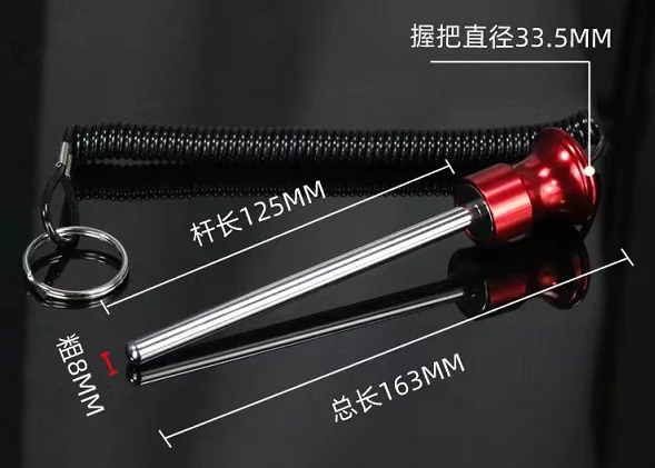 8Mm/10Mm Gym Apparatuur Gewicht Stack Pin Gewicht Pin Magnetische Gewicht Stack Pin Met Pull Touw Sterkte praktische Weightstack Pin