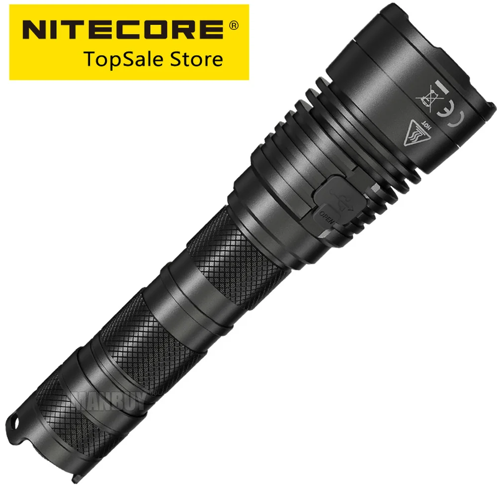 Wholesale NITECORE MH25 V2 1300 Lumen LED USB-C Rechargeable Outdoor Flashlight +21700 Battery+RSW3 Remote Switch+ GM02MH Mount