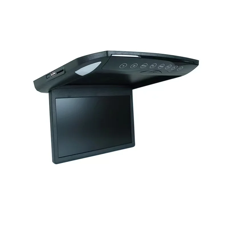 10.1 Inch Display Car Roof Mount Monitor Ultra-thin Ceiling Mount Flip Down Screen MP5 Multimedia Player