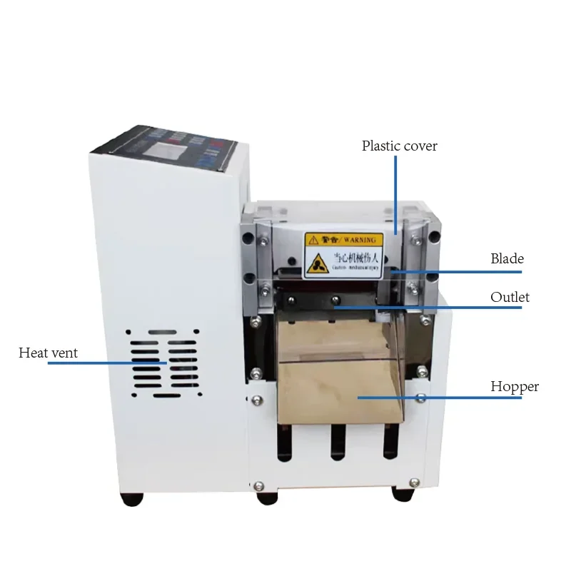 Automatische Kunststoffrohrschneidemaschine, intelligenter elektrischer Schnittlängeschneider für Kunststoffrohre