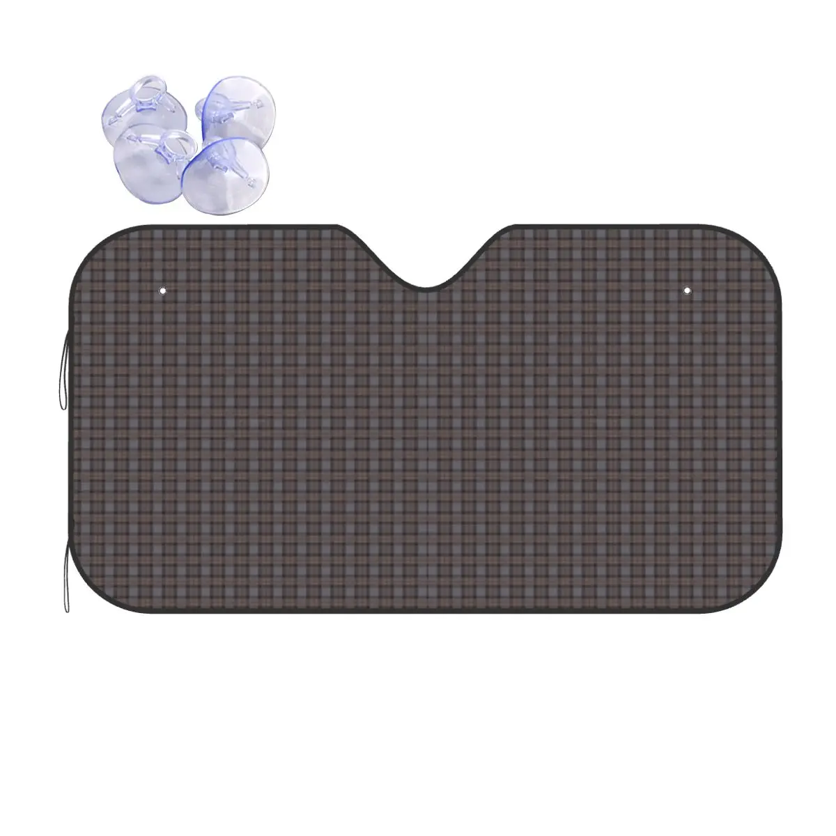 

Outlander Plaid - Fraser Tartan Sunshade Windscreen Car Front Windshield Window Sun Visor Accessories Covers