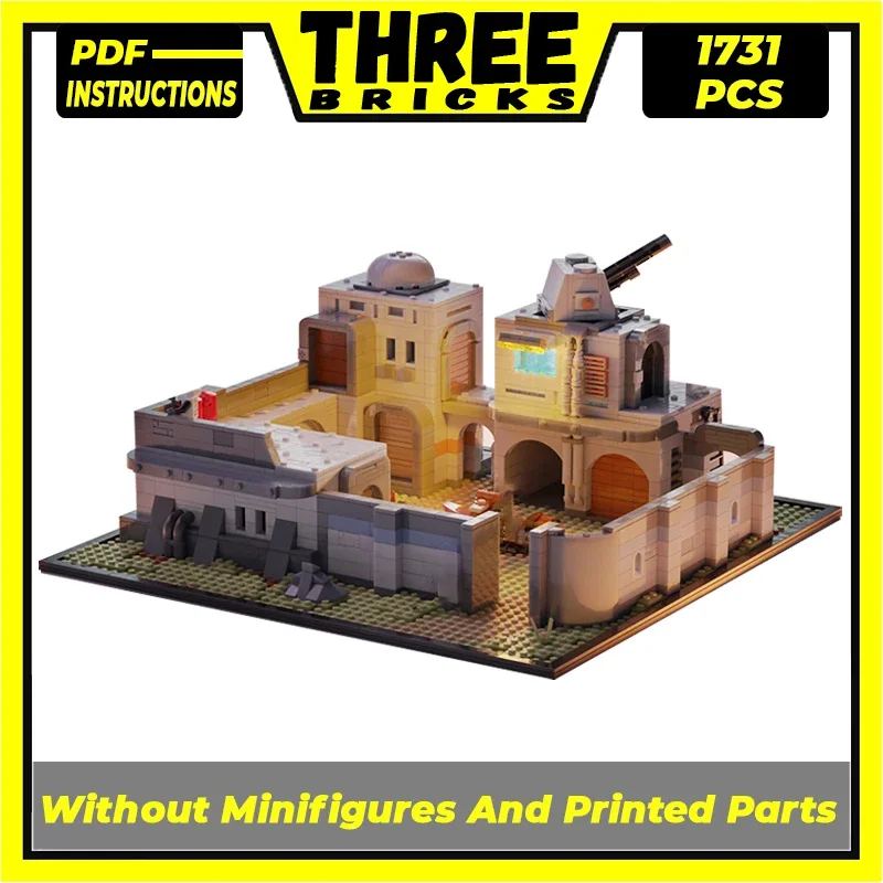 Star Movie Model Moc Building Bricks Desert Imperial War Base Technology Modular Blocks Gifts Christmas Toys DIY Sets Assembly