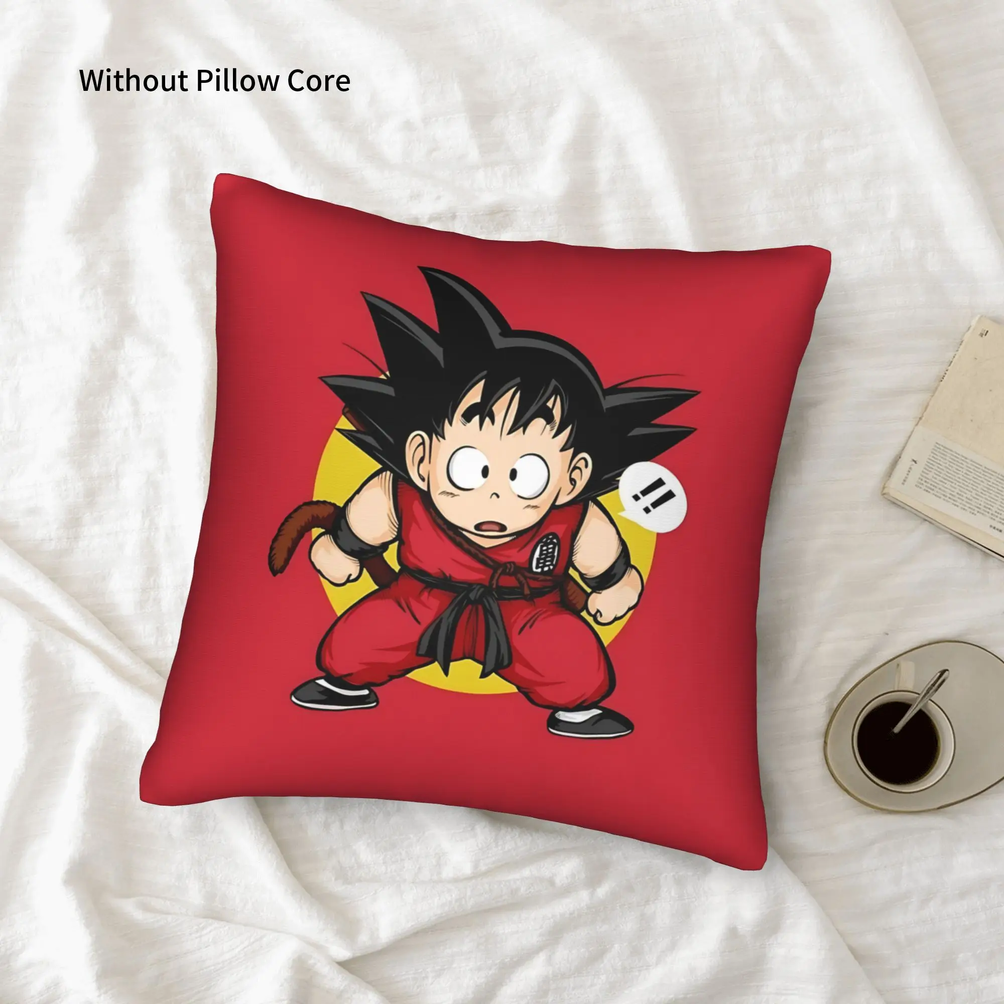 1PC Dragon Ball Goku Pillow Case Double-Sided Printing Anime Sofa Cushion Bedroom Bedside Pillow