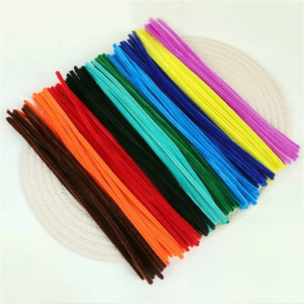 Childrens Colored Wool Strips Handmade Zinc Tie Strap Zinc Tie Strap 6mm Encrypted Hair Root Rod Zinc Tie Strap