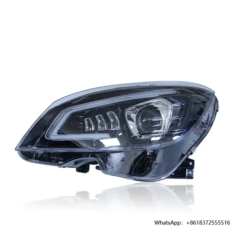 

daAuto Head Light for 2007-2011 W204 C200 C260 C300 LED Headlights Front Lamps