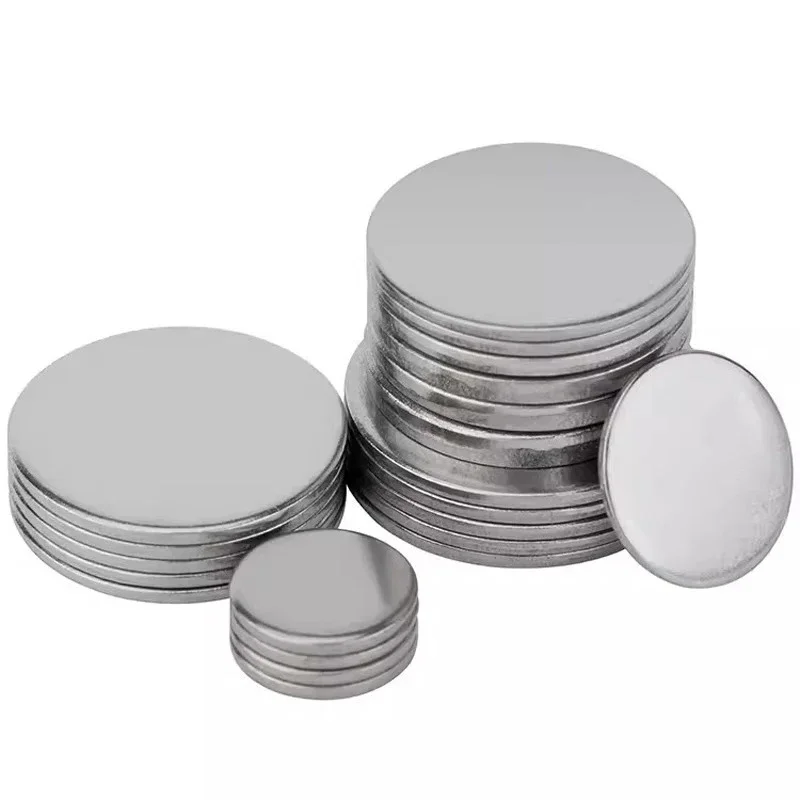 Thickness 0.5-3mm 304 Stainless Steel Circular Plate,Circular Disc Plate Sheet,Diameter 50/80/100/120/150/180/200/250/300mm