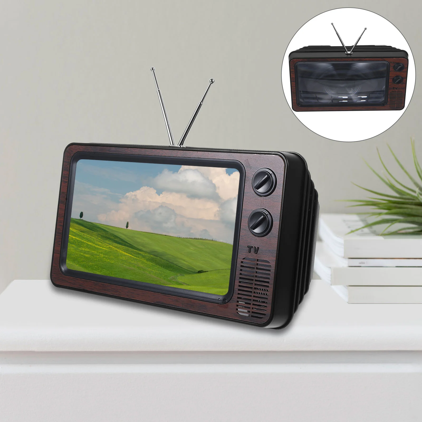 

Screen Magnifier Cell Phone for Cellphone Wooden Accessories Magnifying Glasses